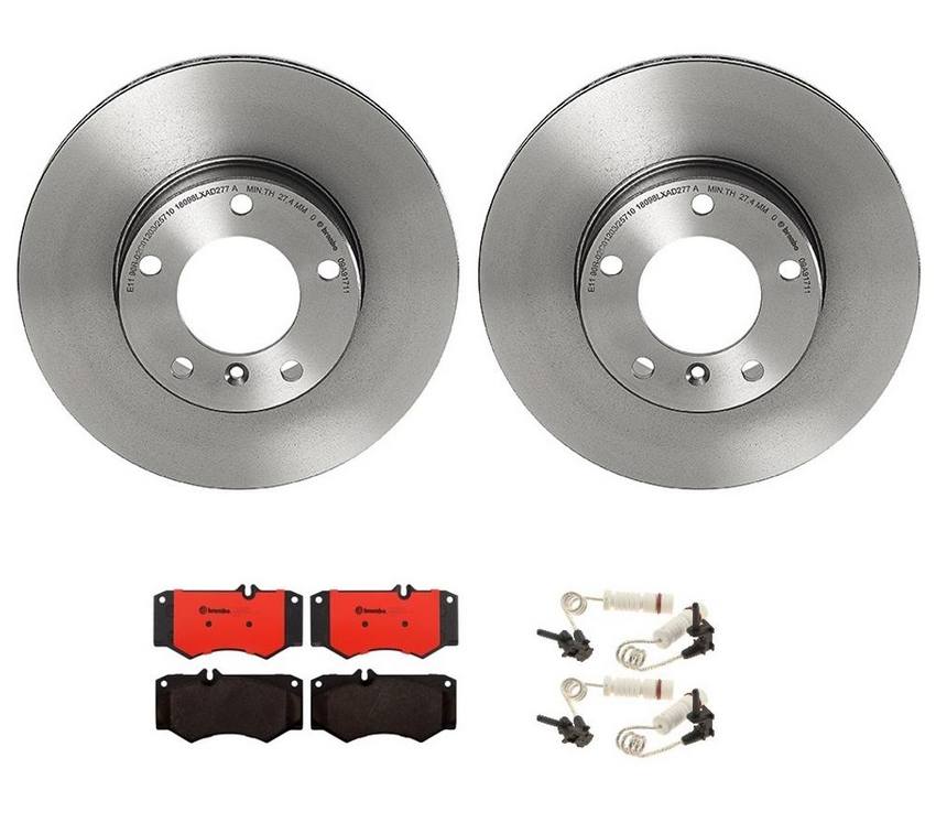 Brembo Brake Pads and Rotors Kit - Front (315mm) (Ceramic)